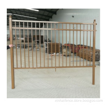 High Quality Bronze Powder Coated Ornamental Steel Fence